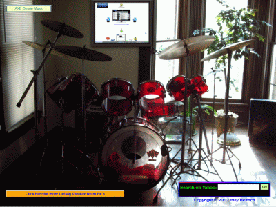 My Ludwig VistaLite Drum Set I've had since 1974